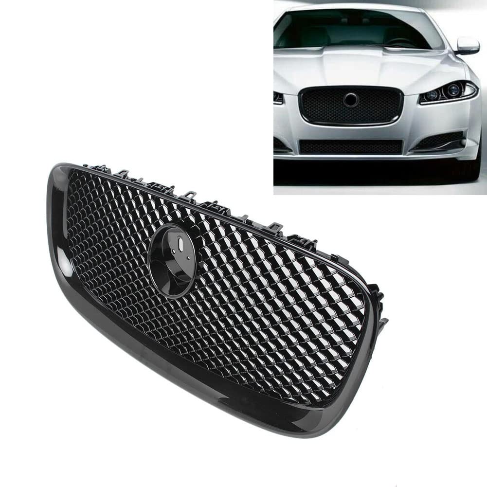 Amazon.com: Gloss Black Front Kidney Grille, Aftermarket