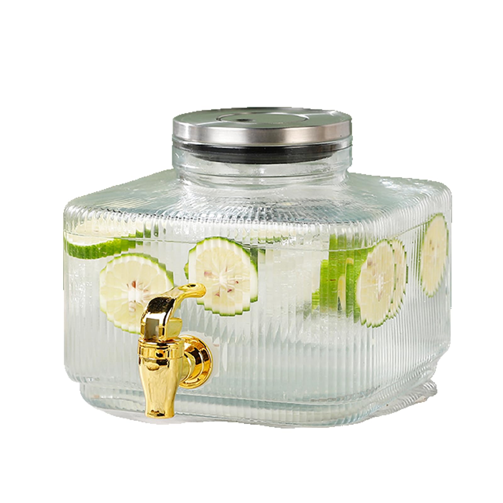 Dispensador de bebidas de acero inoxidable con soporte, dispensador de furia de fiesta con espiga, jarra de agua fría para eventos, elegantes dispensadores de bebidas para reuniones