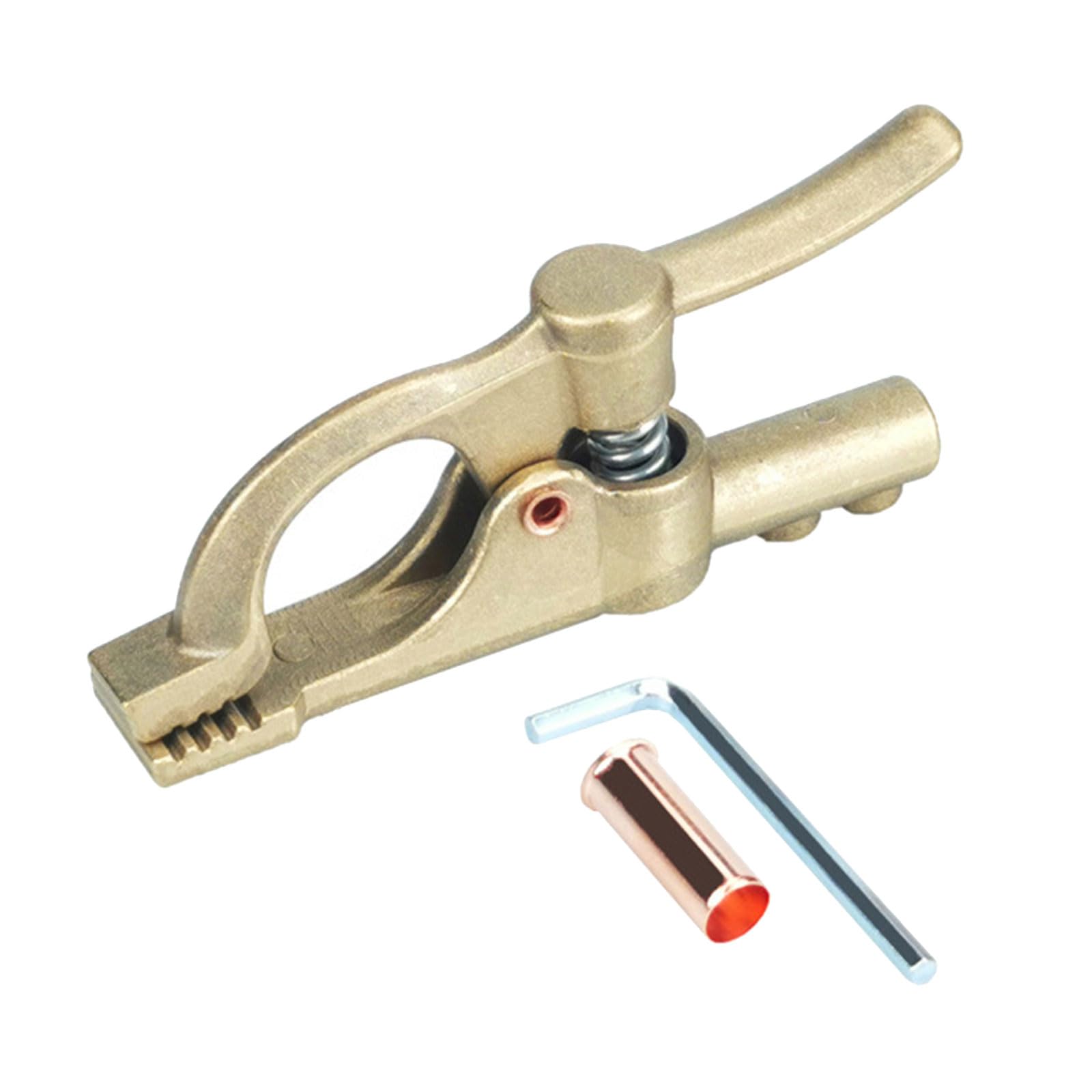 Pxzh Head Clip Multipurpose Copper Welding Ground Clamp Earth Clamp 300A 500A Suitable For Industrial And Diyer Applications Earth