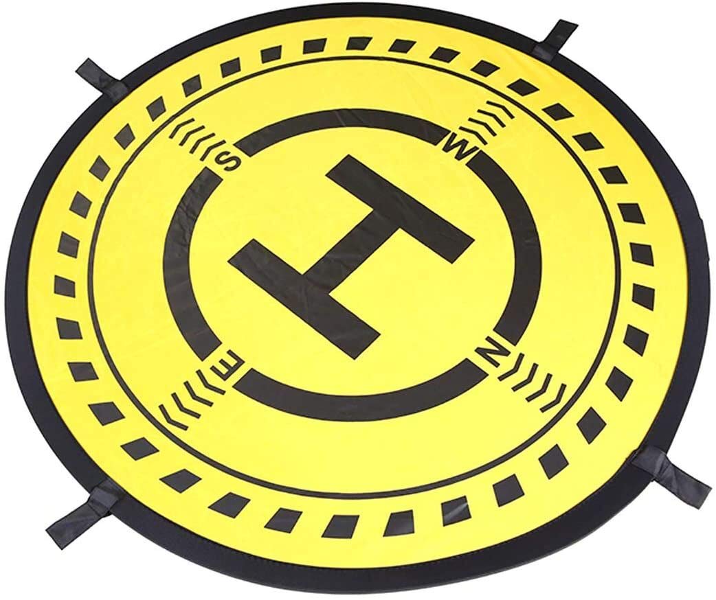 LED Drones Landing Pad, 70cm 27.5inch Waterproof Foldable Double-sided Luminous Night Apron for RC Quadcopter, Helicopter, DJI Mavic Pro Phantom 2/3/4/Pro Spark and more