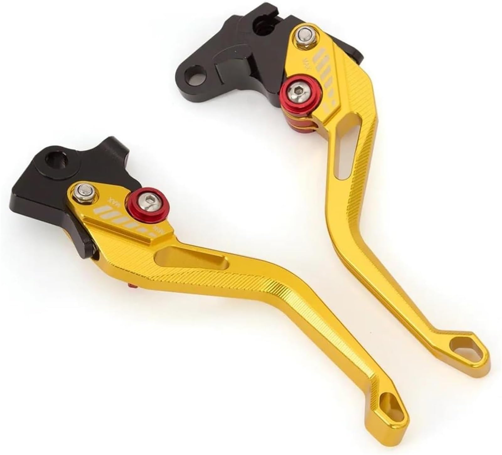 WXSSH Motorcycle Clutch Brake Lever Motorcycle Brake Clutch Lever for Magna 750 NC700 NSR250 NV400 for Shadow 1100(148mm Gold)