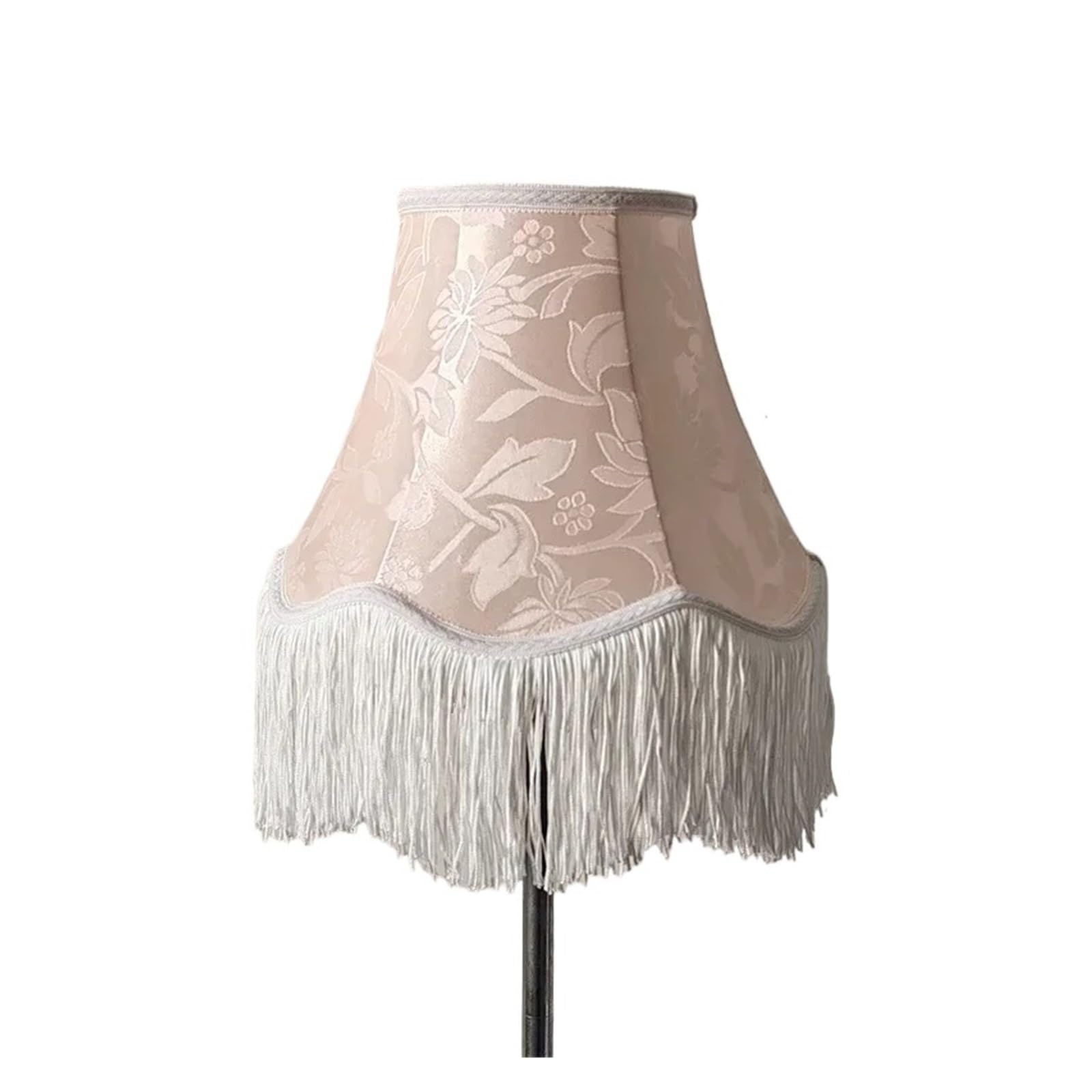 Fabric Lampshade with Fringe Tassel Flower Tassel Lampshade Creative Bedside Lampcovers for Table Lamp Lighting Accessories(Color-06)