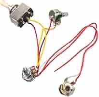 Amazon.co.jp: エレキギター配線ハーネスキット 1V1T 500K