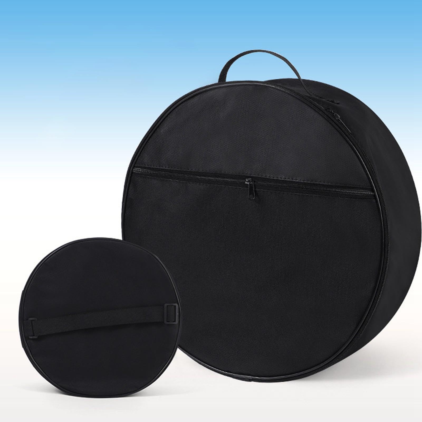 Borsa Tamburo Snare Drum Custodia Protettiva Percussione Copertura Oxford Cloth Trasporto Manico Resistente Imbottita Protezione Urti Adatta per Regal, 22 24 Inch