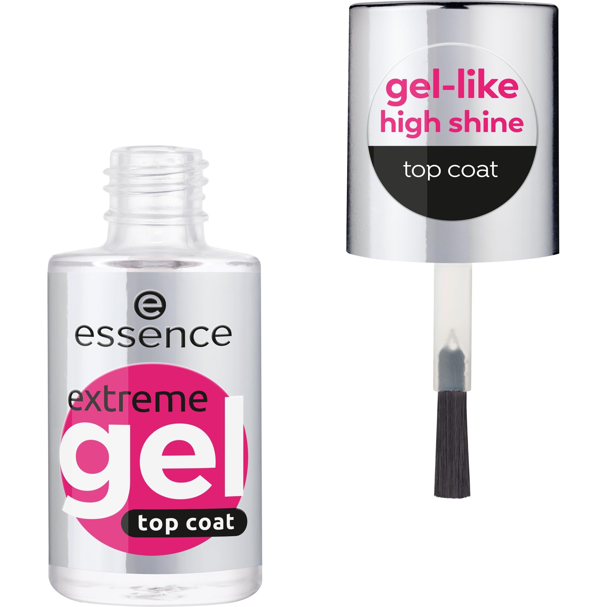 essence extreme GEL top coat, longlasting, smoothing, protecting, shiny (8ml)