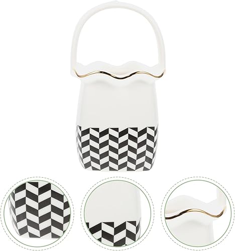 Miniatura 2 de Organizador de utensilios de cerámica: Cubertería de cocina Cubiertos Vajilla Contenedor Soporte Palillos Cesta de almacenamiento Taza para Cuchara