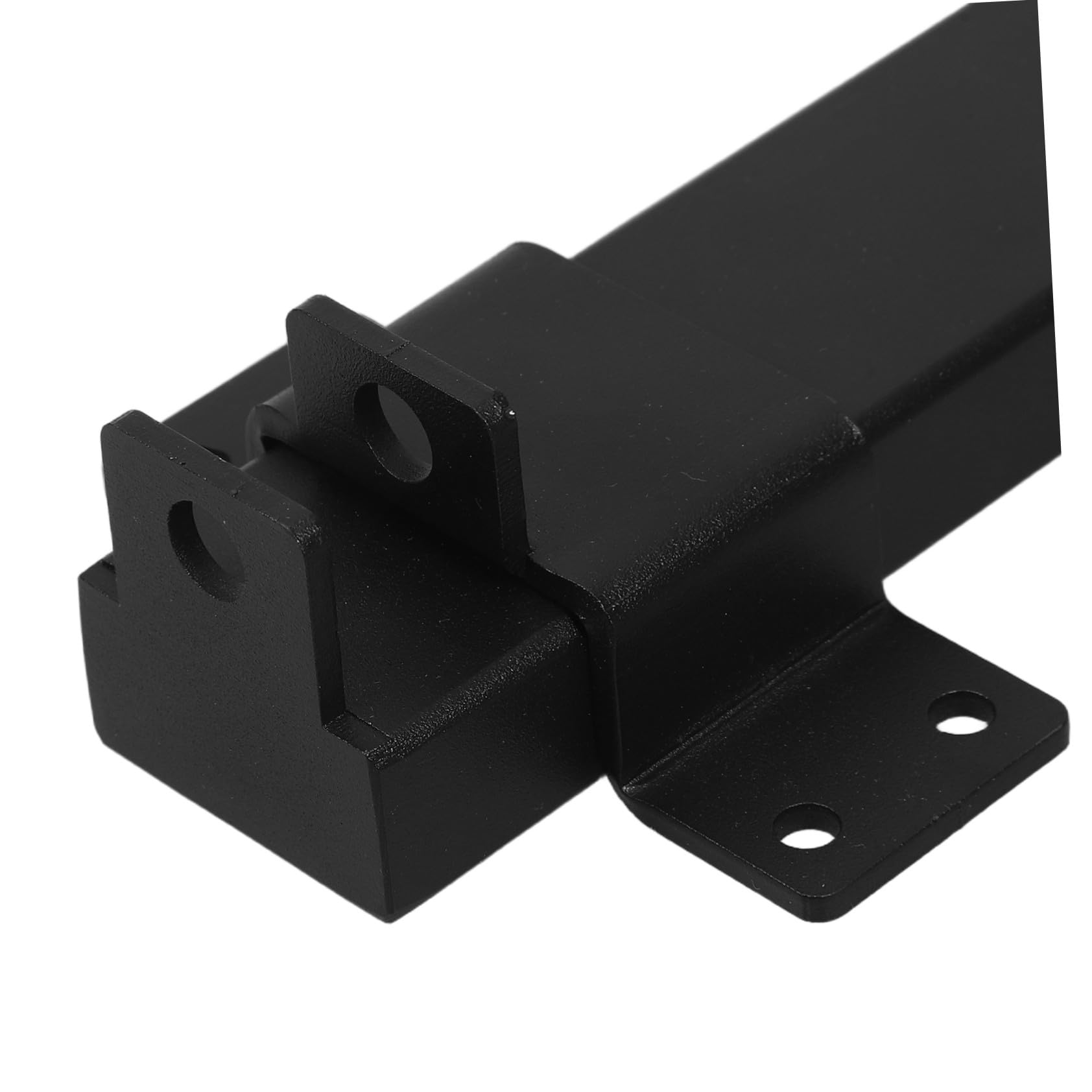 SHINEOFI Chiusura della porta pesante rinforzo domestico chiusura scorrevole sicurezza Licevolvello delle porte chiavistello del cancello Shed Latch Nero