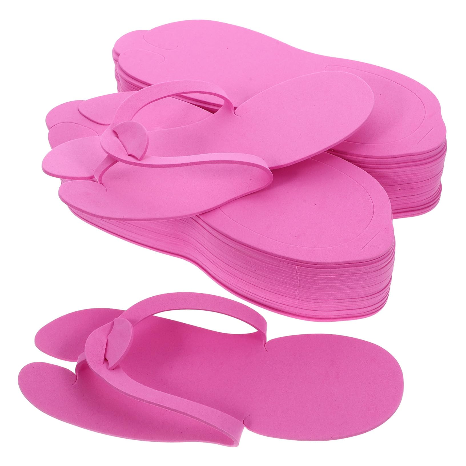 Mipcase Zapatillas de Ducha Desechables Eva Plegables para Viaje, 24 Pares