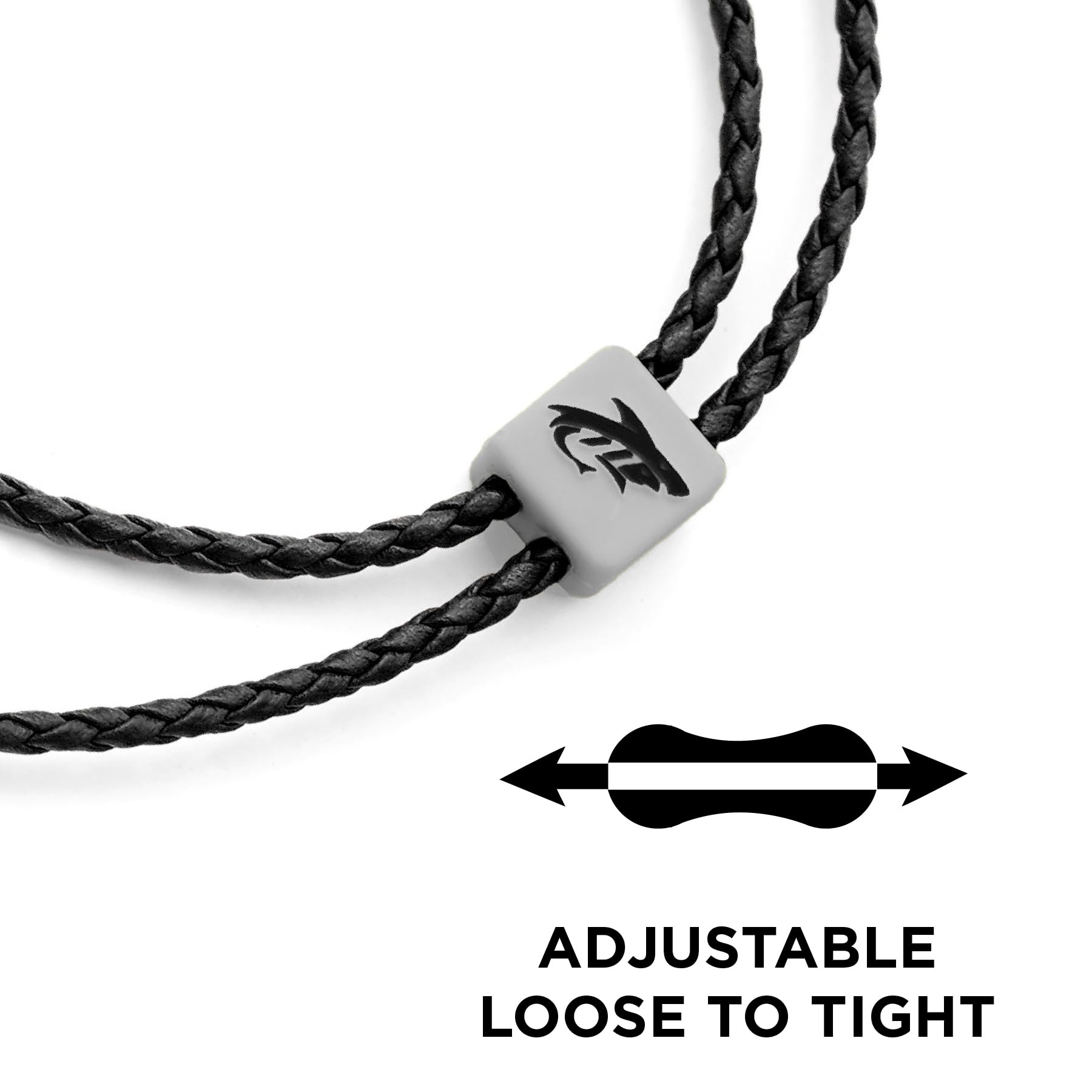 Pilotfish Leder-Sonnenbrillenband – Brillenhalteschnur für Männer oder Frauen, sichere Brillen- oder Sonnenbrillenkette (Stahl), Stahl
