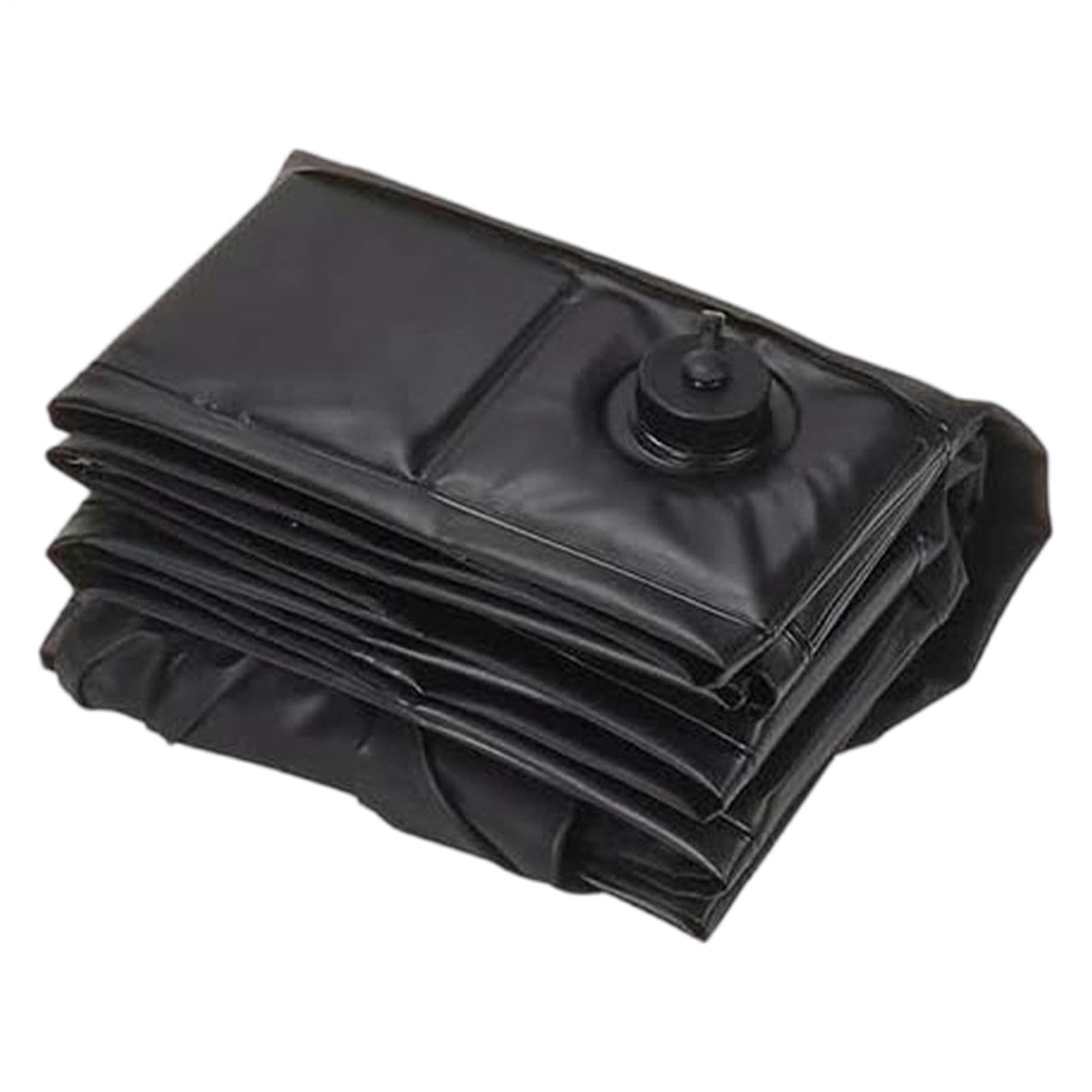 Generico Doccia Portatile 104x104x13 cm Vassoio da Bagno Portatile in PVC | Vasca Doccia Esterna Con Tubo Di Scarico per Spiaggia Bagno Interno Esterno Viaggio Campeggio Trekking