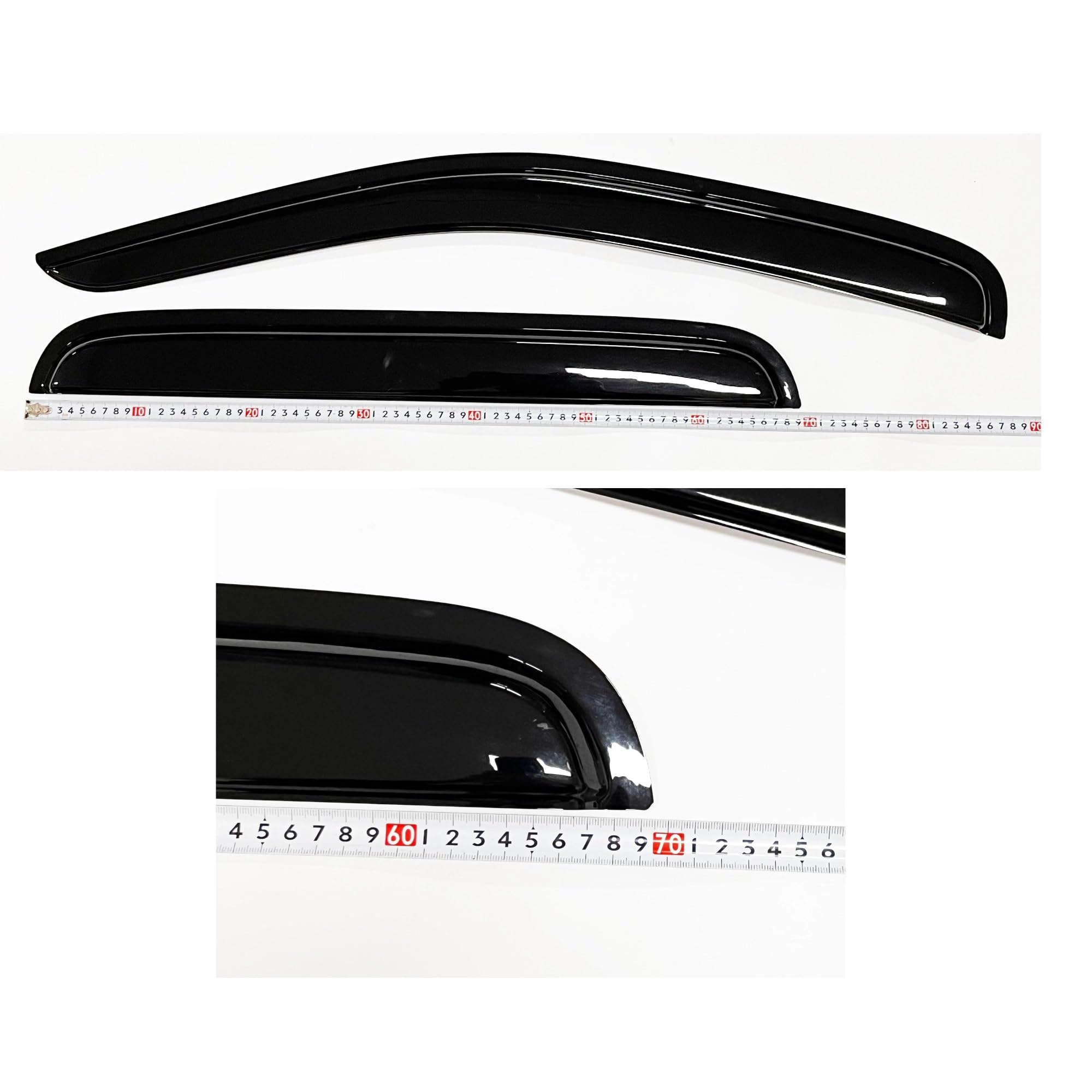 Deflectores Viento 4 Piezas Protectores De Lluvia Viseras Ventana Parasol Cubierta Solar para Nissan para Navara 2004-2015 Cabina Doble Escudo Meteorológico