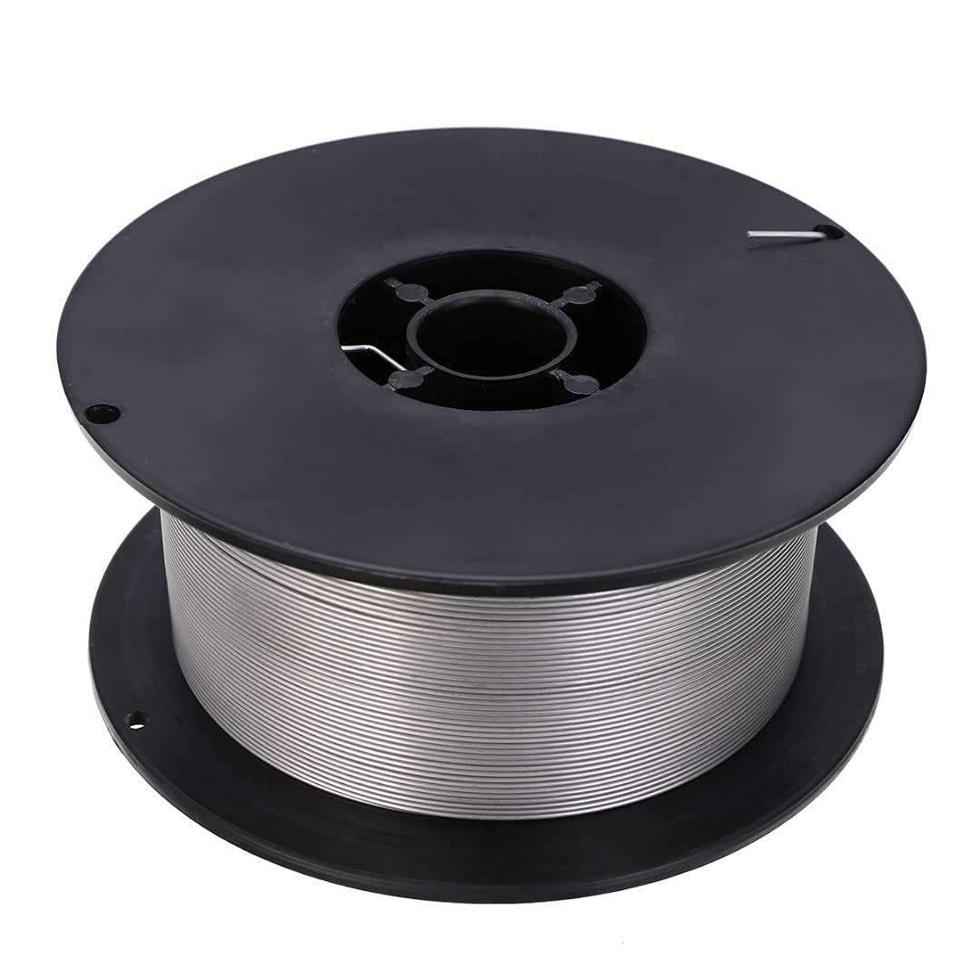 1 rotolo di filo per saldatura, 1 kg, 0,8 mm, in acciaio inox 304, filo per saldatore MIG