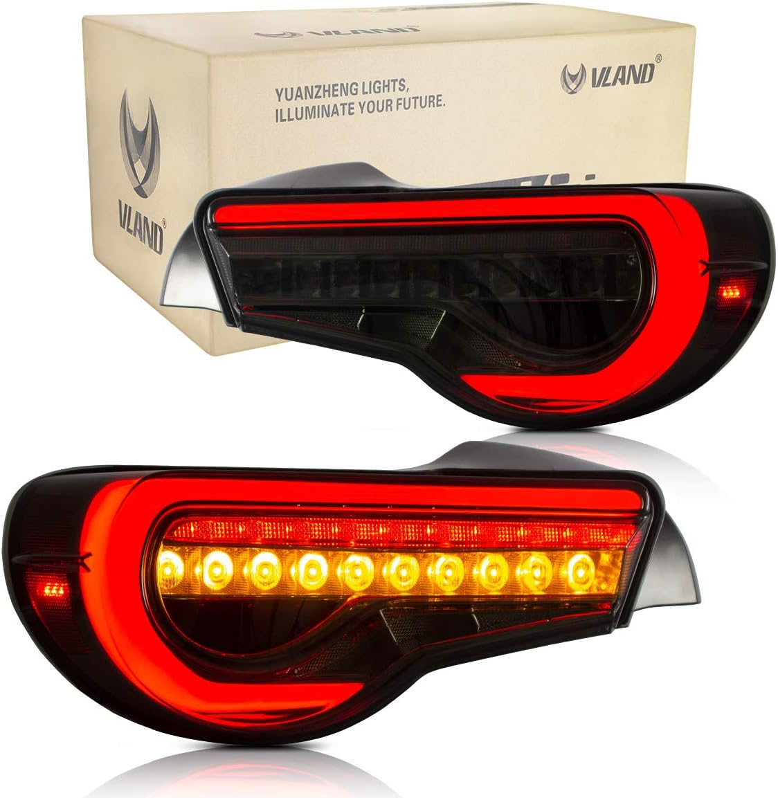 VLAND LED Rear Lights for GT86 FT86 BRZ FRS ZN6 20122019 Tail Light