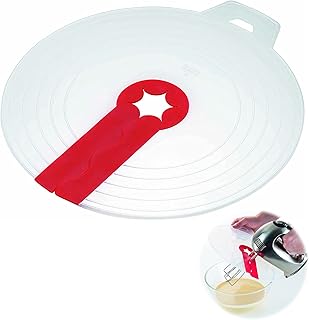 Protection contre les éclaboussures du mélangeur, couvercle anti-éclaboussures du mélangeur à œufs, protection contre les éclaboussures de cuisson,cuisson des appareils de cuisine (Ø 30 cm)