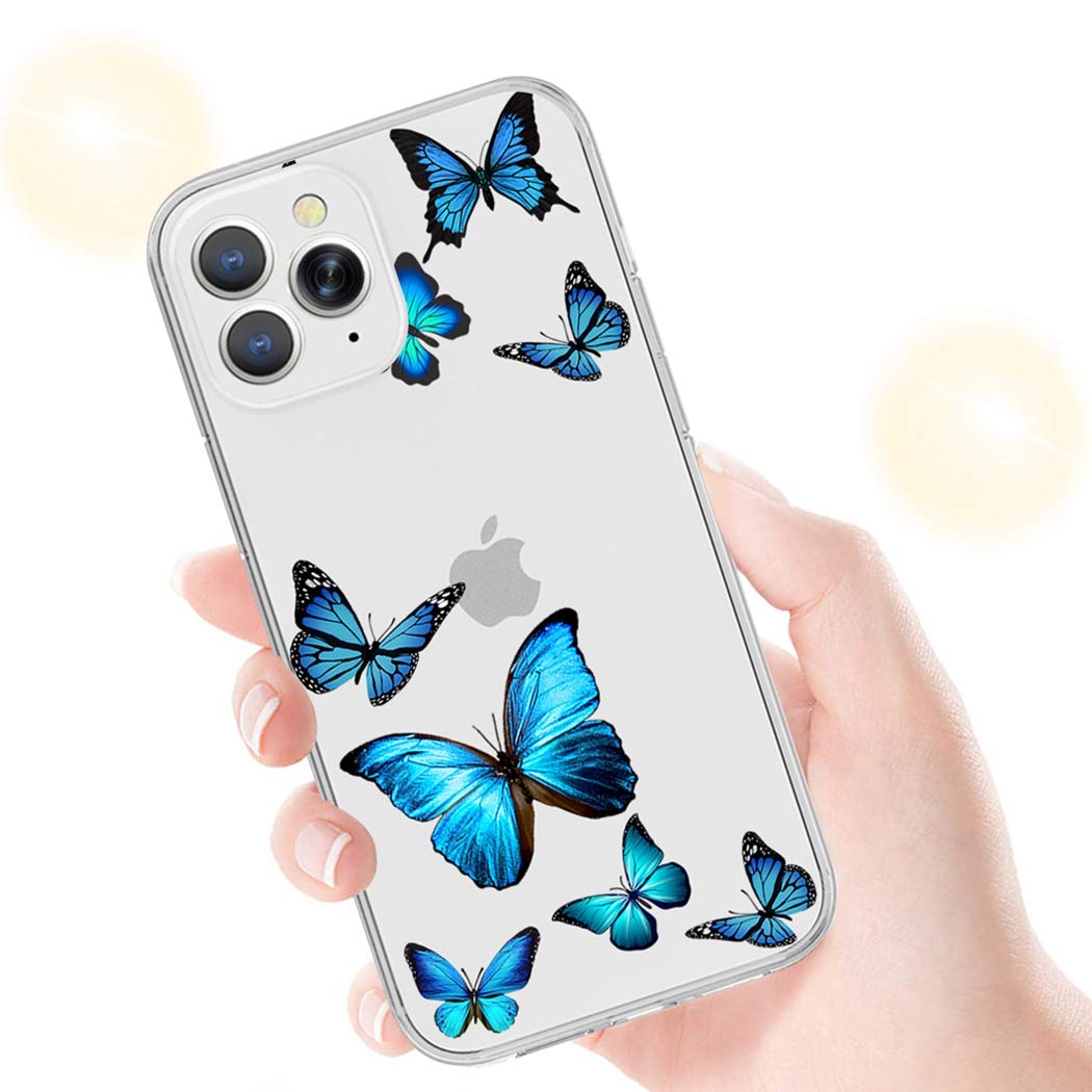 Custodia per iPhone 12 Pro Max 2020, motivo trasparente