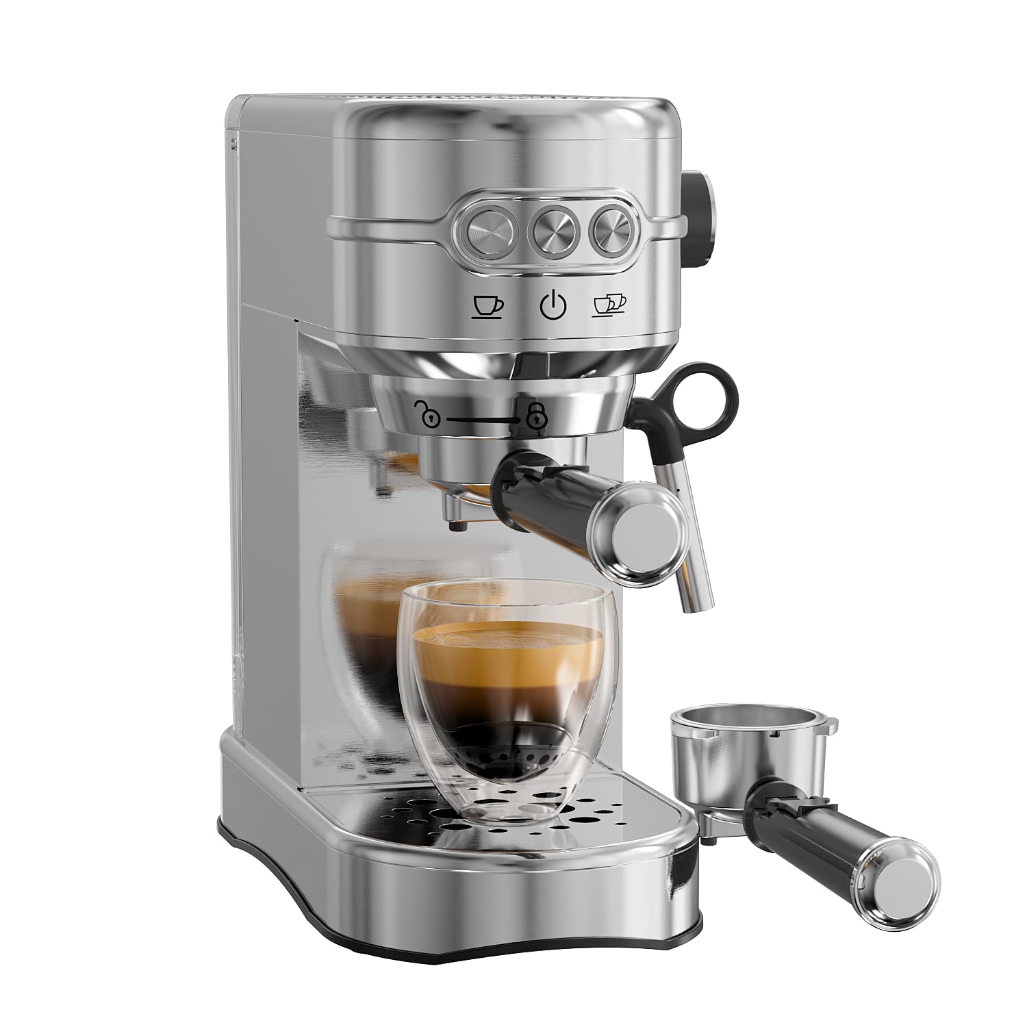 Amazon.com: JZ.CAFE Espresso Machine - 20Bar Coffee Maker with