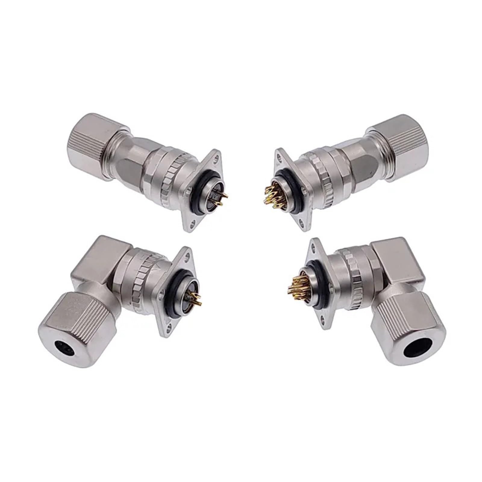 Conector de servomotor CM10 para reparar codificadores DDK con enchufe de metal de 2 pines 8