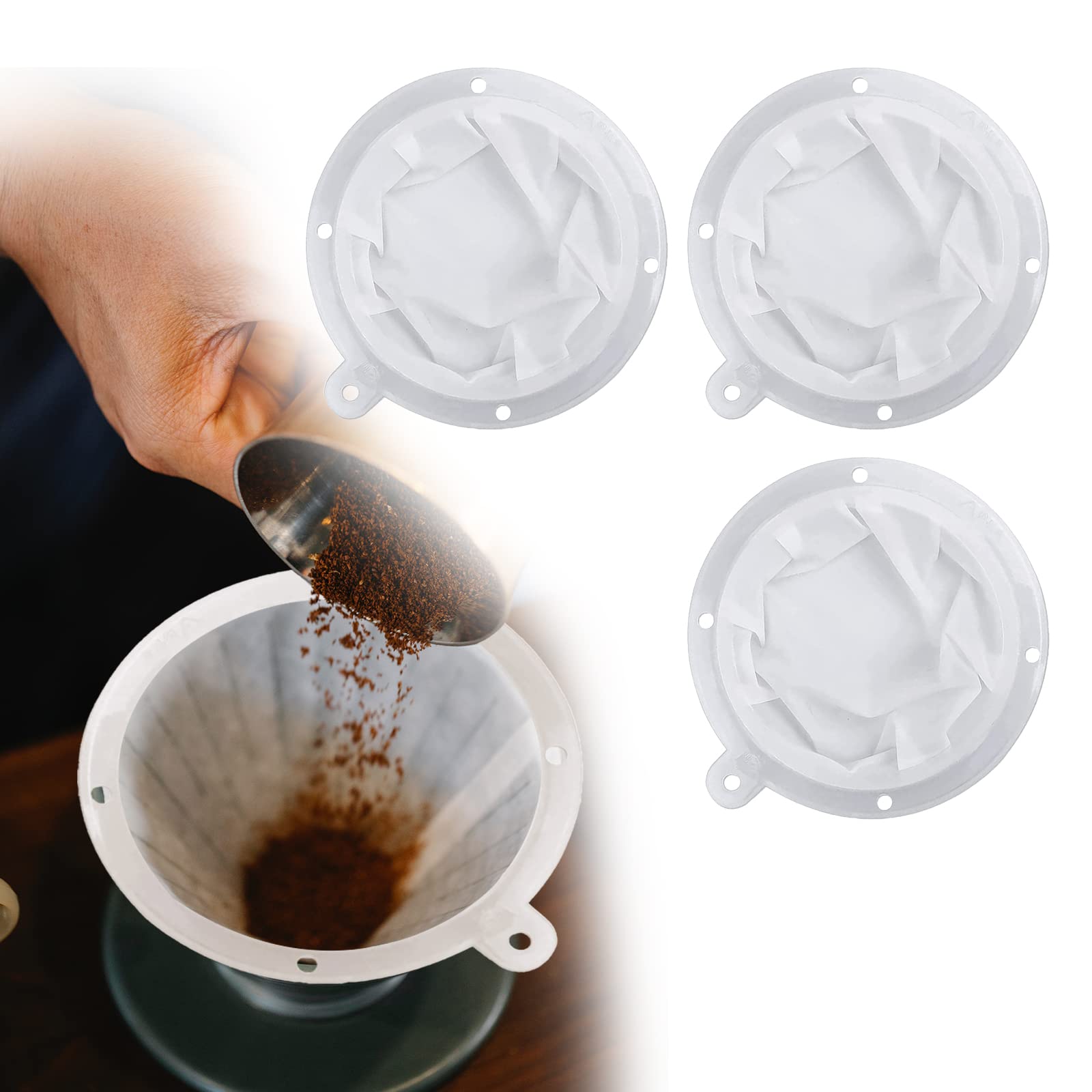 Forlush 4 Stuks Mesh Voedsel Filter, Nylon Zeeffilter, Food Filter Jam Straining, Sapfilter Mesh, voor Het Filteren Van Sojamelk, Koffie En Sap Enz Forlush 4 Stuks Mesh Voedsel Filter, Nylon Zeeffilter, Food Filter Jam Straining, Sapfilter Mesh, voor Het Filteren Van Sojamelk, Koffie En Sap Enz