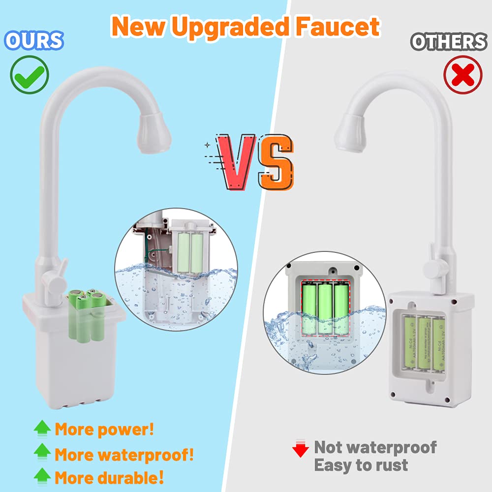 Mini Tudou Keukenspoelbak Speelgoed met Stromend Water voor Kinderen Mini Tudou Keukenspoelbak Speelgoed met Stromend Water voor Kinderen