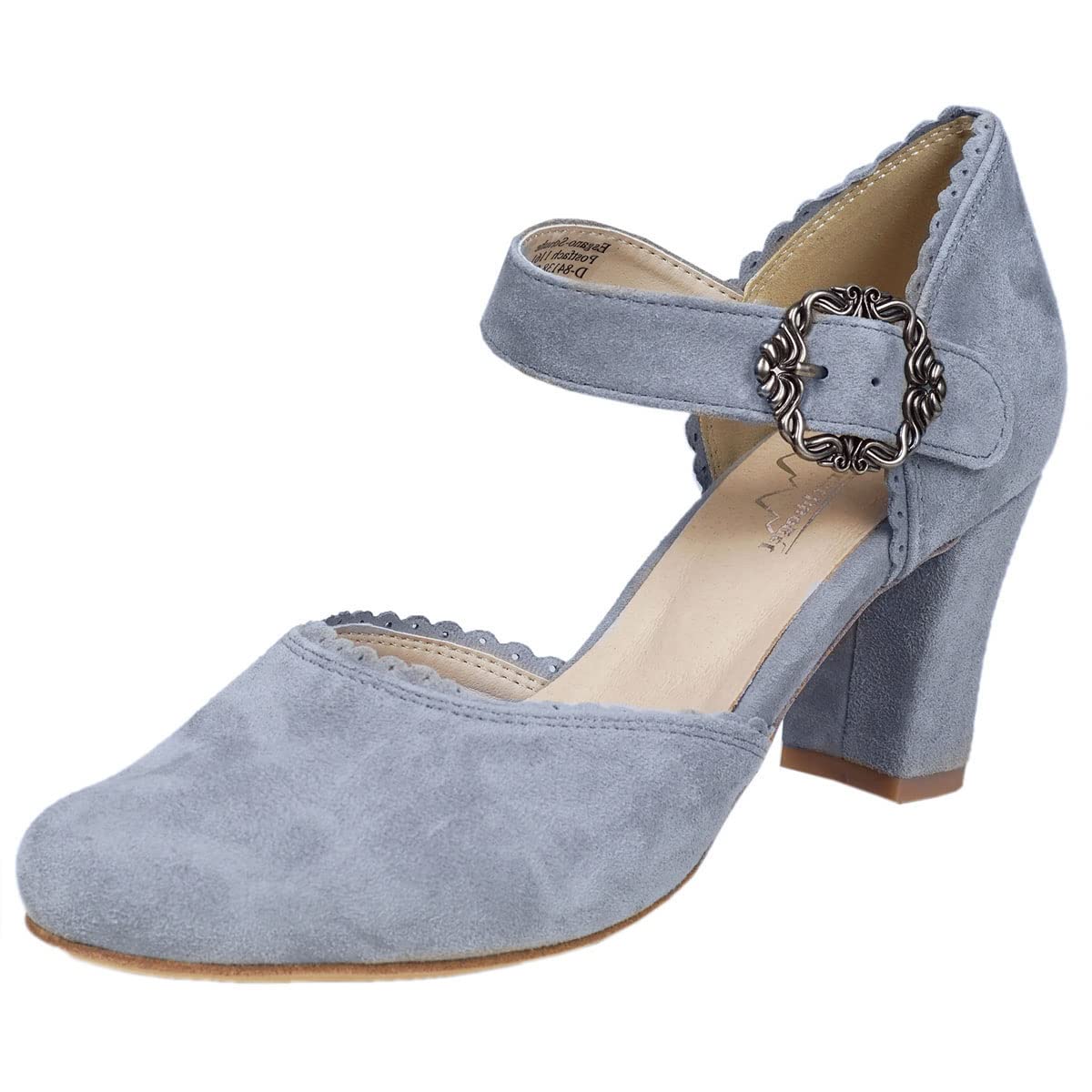 Hirschkogel 3005715, Closed-Toe Pumps, h.Blau,