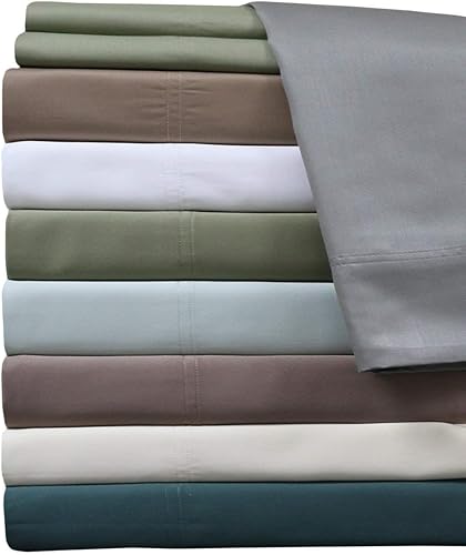 Miniatura 5 de Royal Hotel Bedding ABRIPEDIC - Sábanas de viscosa de bambú, juego de sábanas de 600 hilos, sábanas suaves y sedosas, viscosa de bambú, juego de