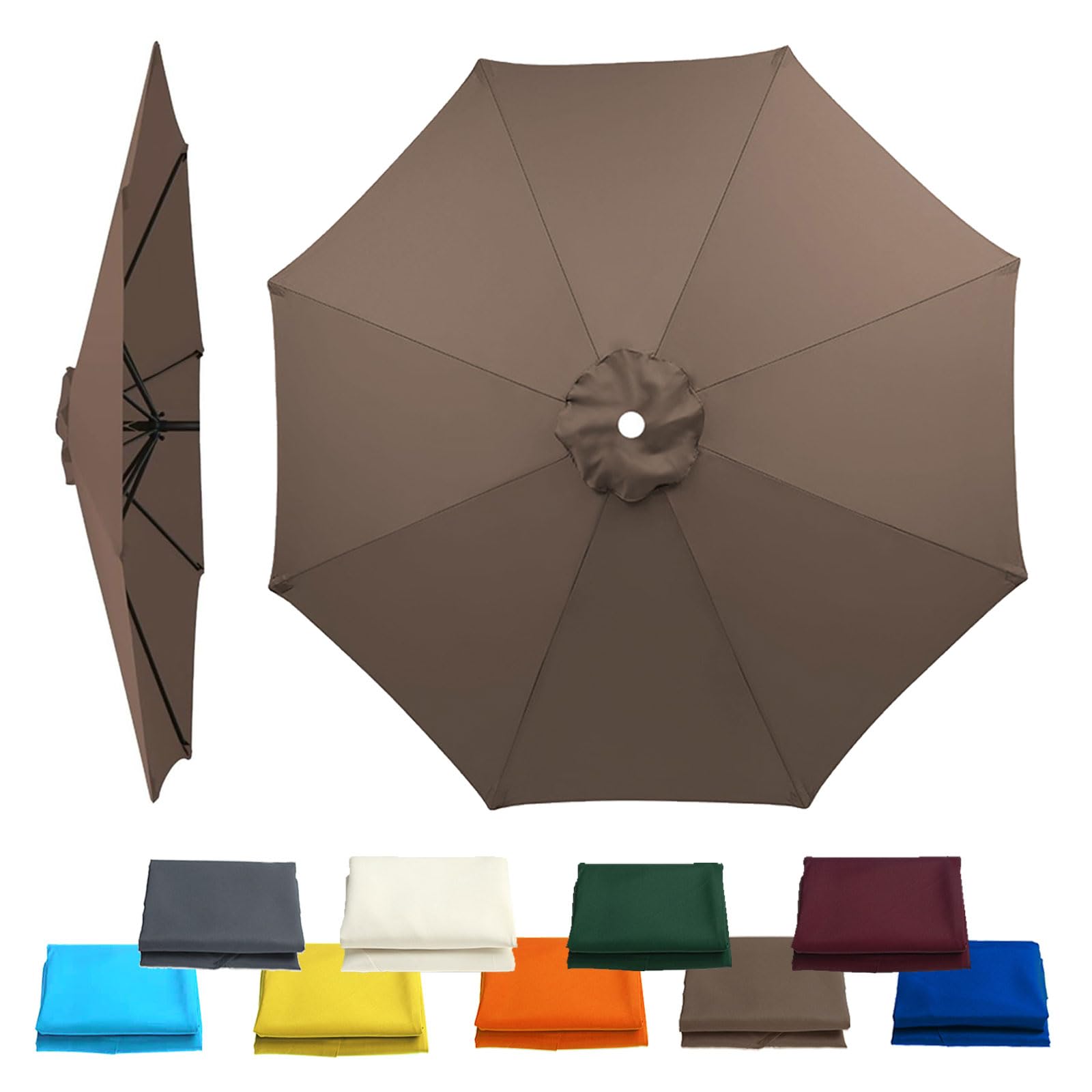 replacement cantilever parasol canopy 3.5m parasol replacement canopy 8 arm — image 1