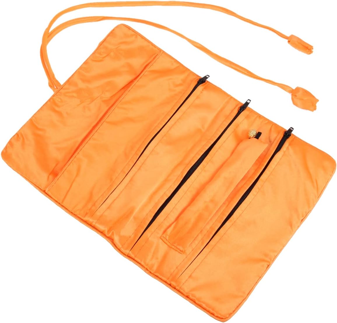 Zerodeko Jewelry Roll Bag Travel Jewelry Pouch Necklaces