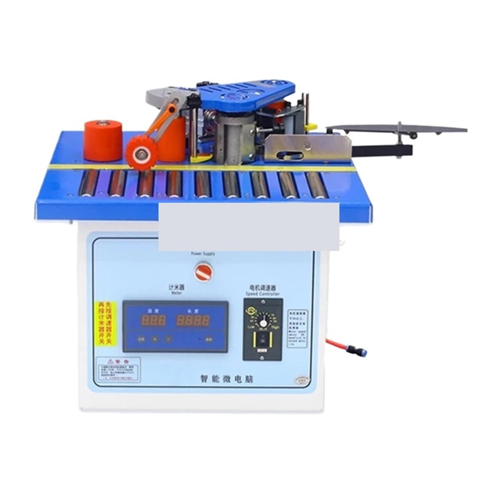 Edge Banding Machine Roller/Double Cylinder/Microcomputer LY-500 Wood Bander with Automatic Belt Cutter/Straighten/Widened Speed and Efficiency Improvement(Set 5)