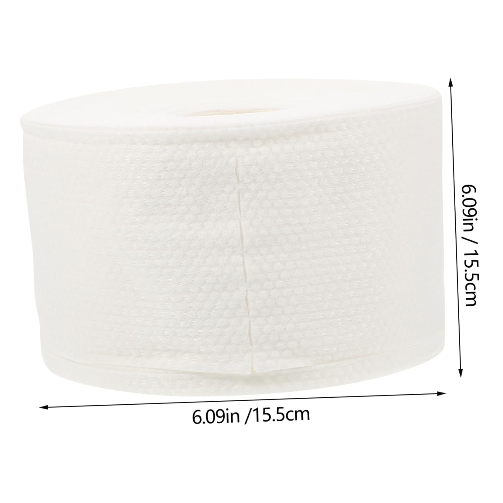 SHERCHPRY 1 Roll Soft Disposable Facial Towel Thickened Center Feed Facial Tissue for Gentle Makeup Removal and Skin Cleansing for Daily Use and