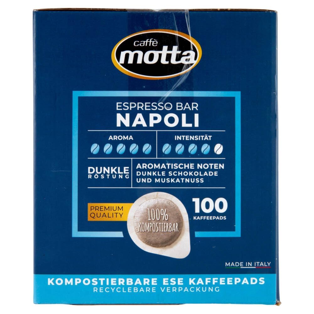 Italian Gourmet Caffe Motta E.S.E. Kaffeepads Napoli 200 Stück 1400g