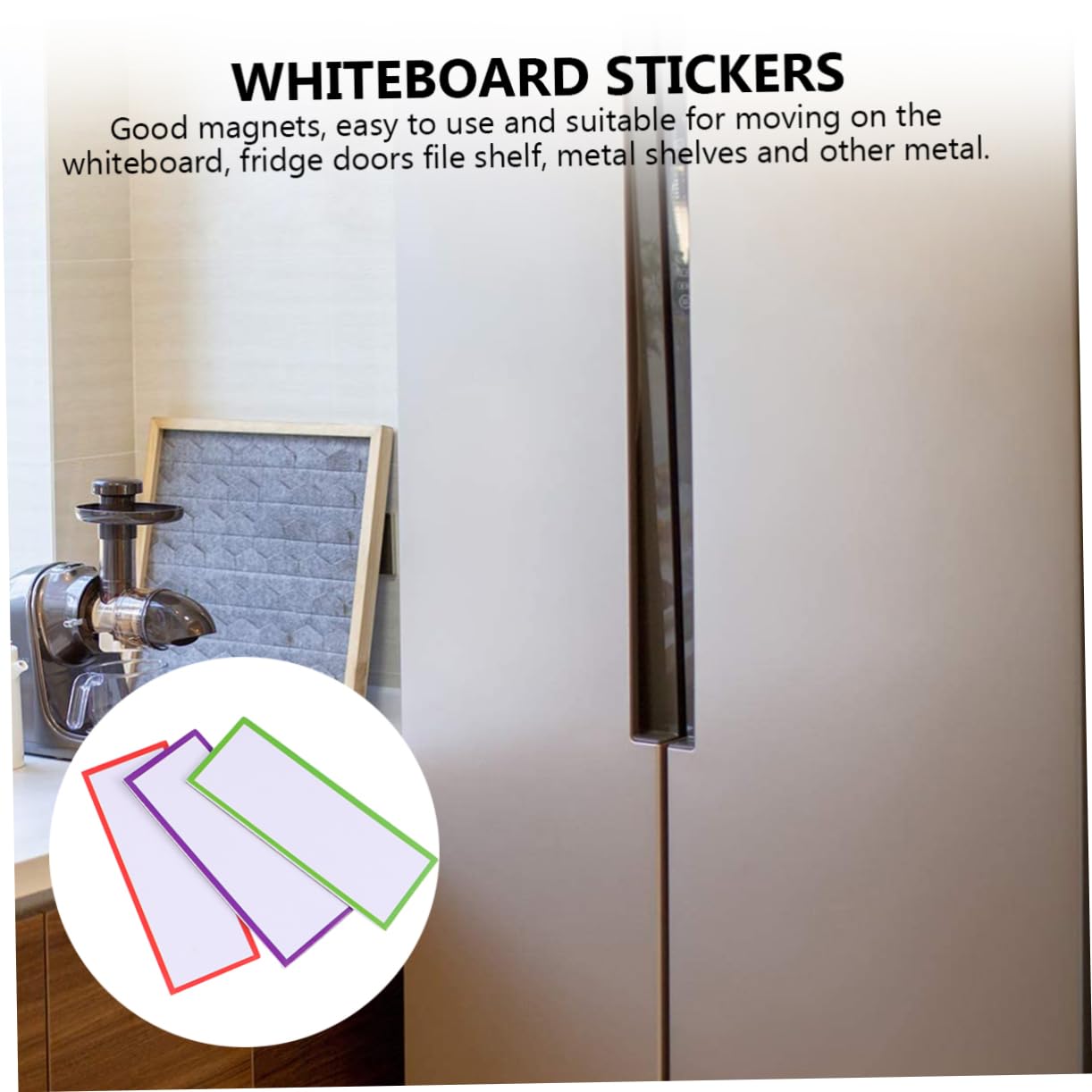 PLAFOPE Etichette Magnetiche Cancellabili a Secco per Ufficio Scuola Casa Adesivi Decorativi Etichette Riutilizzabili