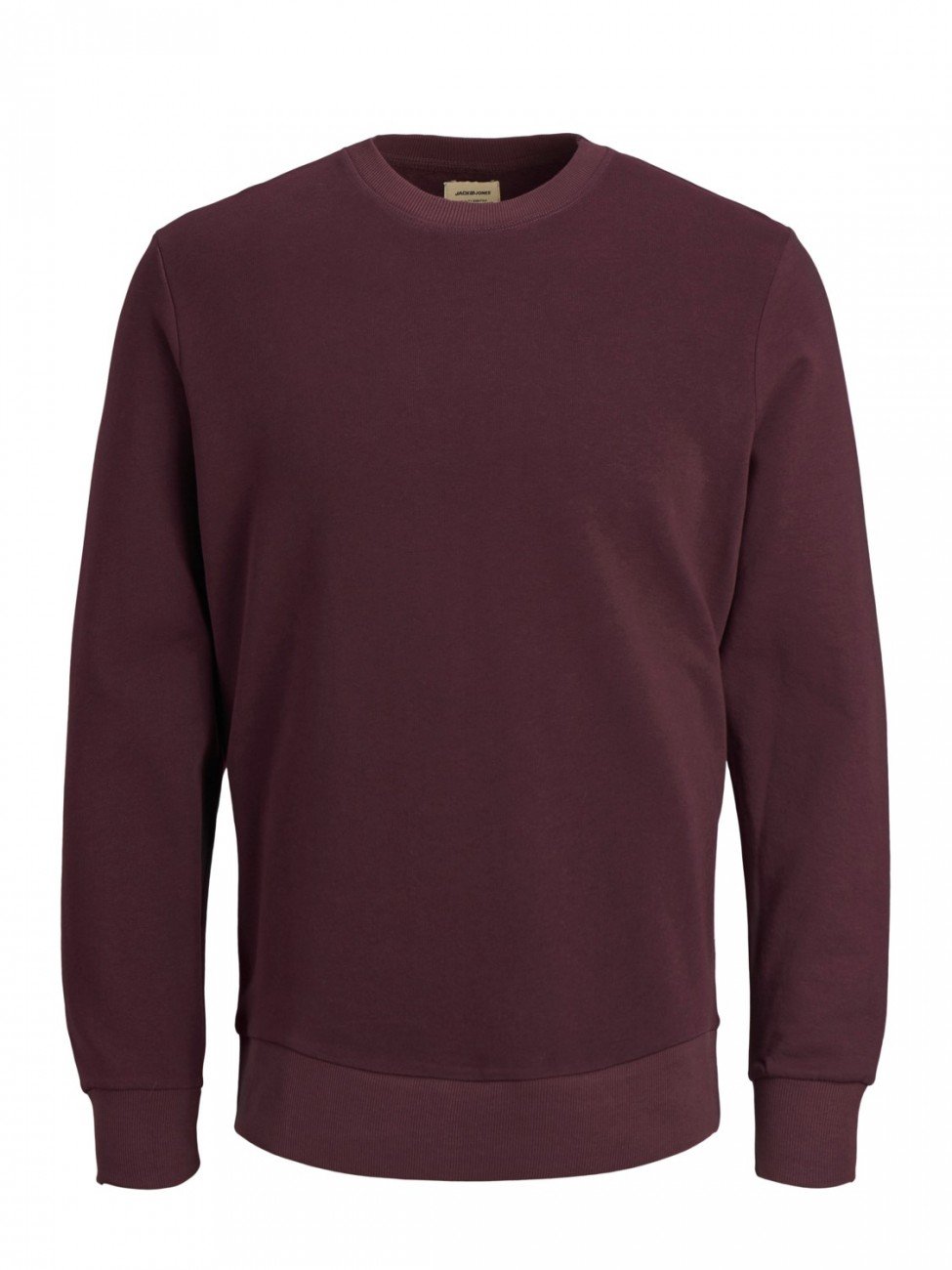 JACK & JONES Men's Jjeholmen Sweat Crew Neck Noos Jumper, Red (Port Royale Fit: Reg Fit), Medium
