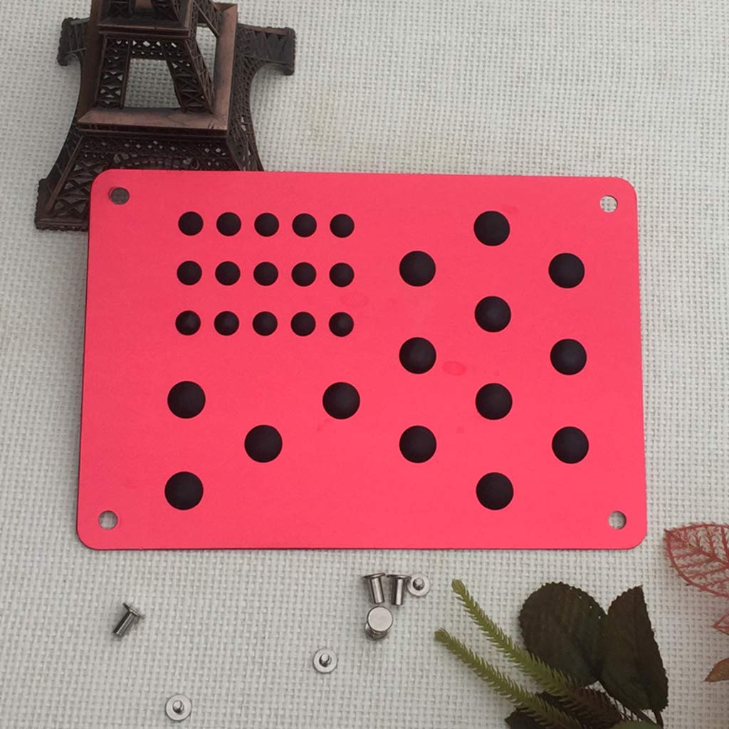 QIXIAMO Car SUV Floor Mat Foot Heel Scuff Plate -Slip Carpet Automobile Alloy Wear Plate Anti-Skid Pad — view 2