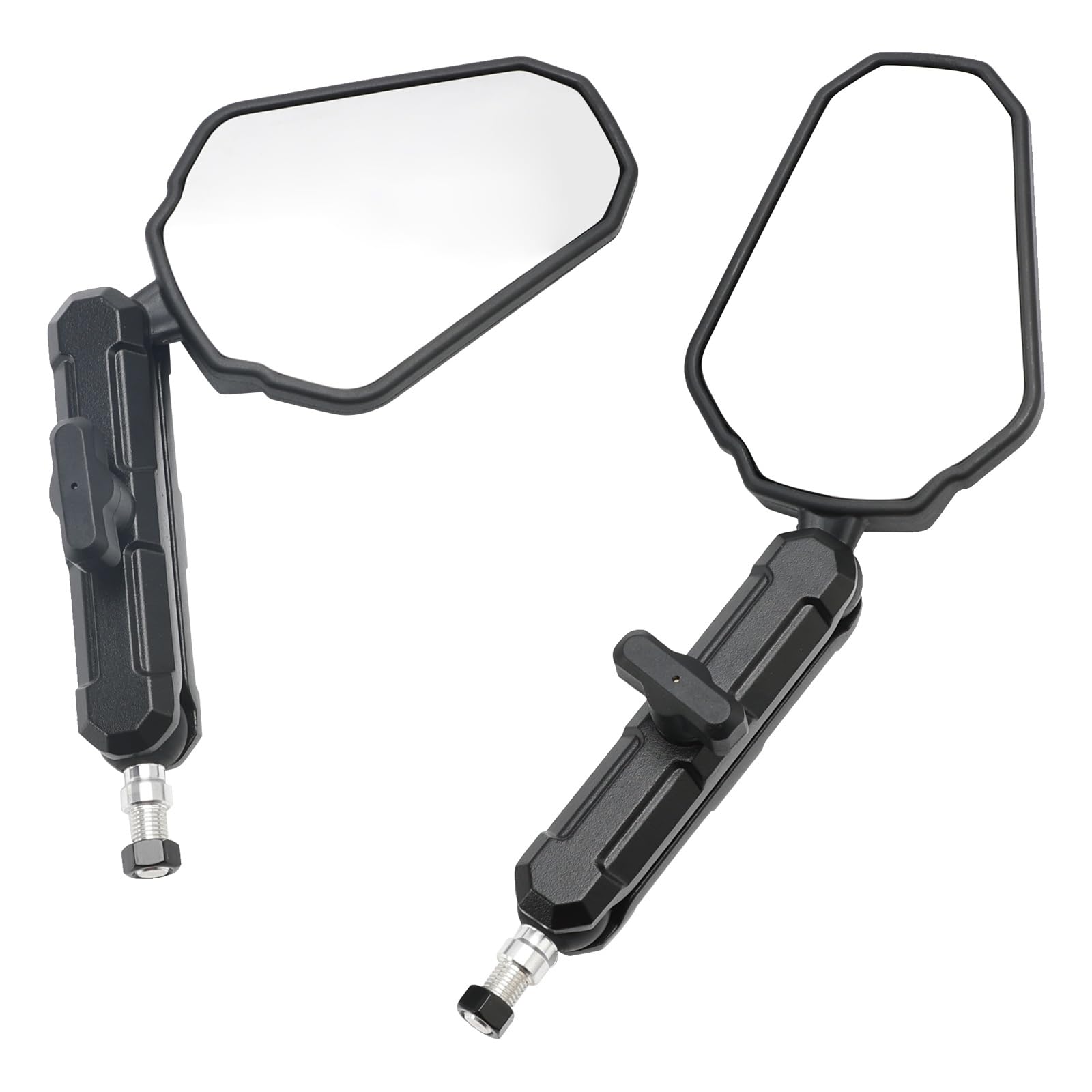 Specchietto Retrovisore Moto Bici Turismo Per A&dventure E Dual Sport. Lunga Specchietti Manubrio