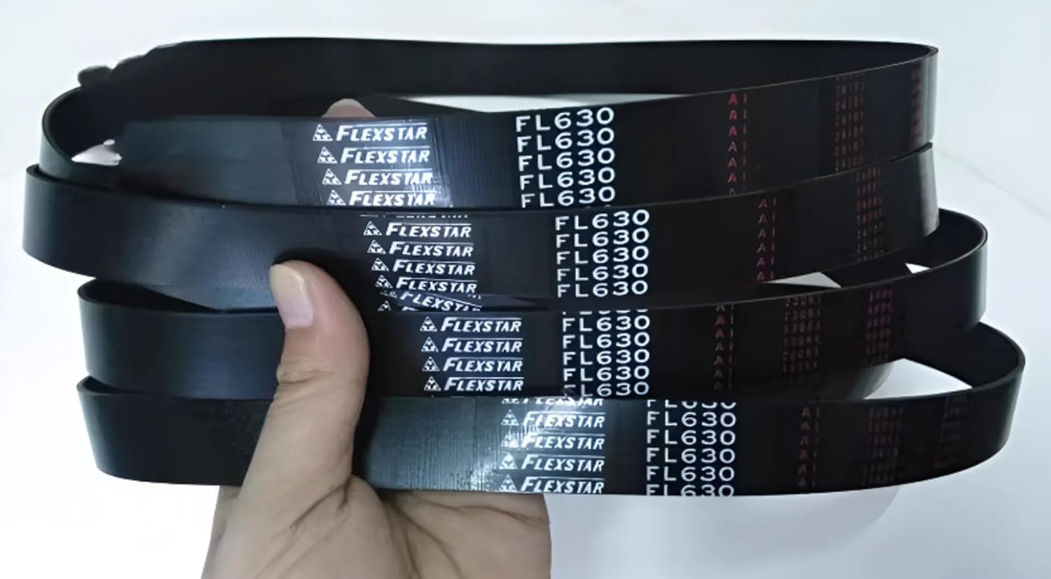 Seamless Rubber Flat Belt, 1-Pack, FL Series Replacement for FL1400 FL1500 FL1600 FL1700 FL1800 FL1900 FL2000, Industrial Drive Belt (15/20/25/30mm Width) (Flat Belt, 1-Pack, FL1600, 30mm Width)