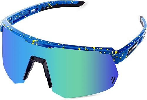 Gafas de sol deportivas polarizadas para hombres y mujeres, protección UV400, gafas de ciclismo para jóvenes, gafas de béisbol
