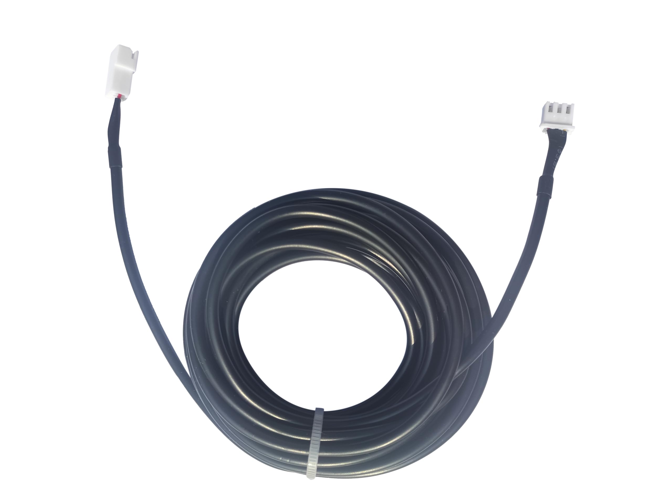 WiFi Temperature and Humidity Sensor Extension Cable | 5m 16.4 ft 3-Pin Male and Female Connection Wire |Patch Wire, Black