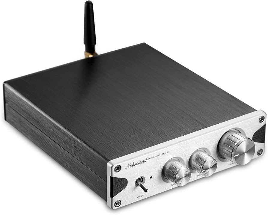 Nobsound HiFi Bluetooth 5.0 真空管アンプ Nobsoundミニbluetooth 5.0 真空管プリアンプhifiステレオ受信機usb