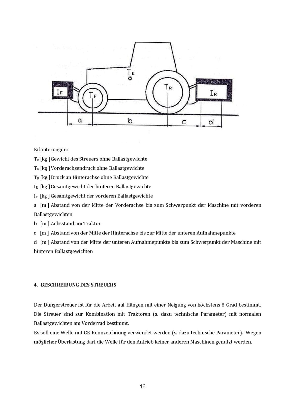 DEMA Traktor Düngerstreuer 300L – Streugerät, Anhänger, Saatgutstreuer – Kat. 1+2, Zapfwellenantrieb, robust – für Salz, Dünger, Streubehälter