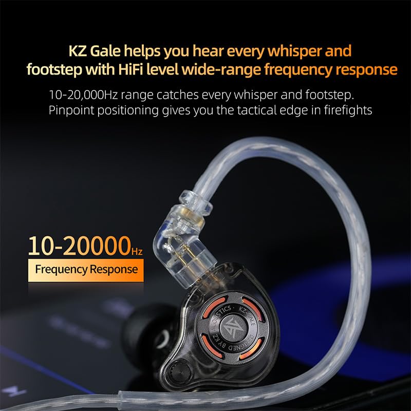 Amazon.com: Linsoul KZ Gale in-Ear Monitors,Super-Linear Dynamic