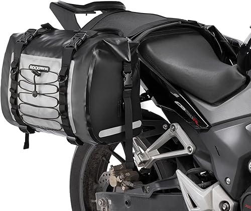 ROCKBROS Bolsa de sillín de motocicleta bolsa lateral impermeable de 60 litros para Honda Yamaha Suzuki paquete de motocicleta bolsa desmontable disponible en Yaxa Colombia