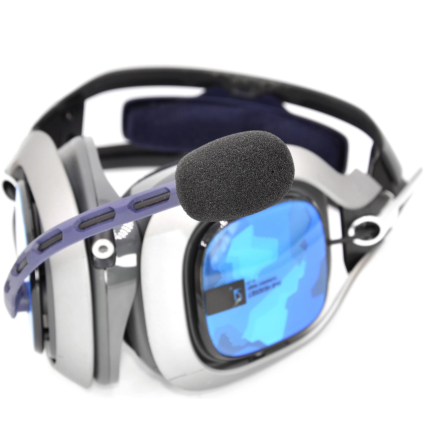 12 Bonnettes pour Micro-cravates, Mini Microphone Casque Pare-brise, Protecteur de Microphone Noir