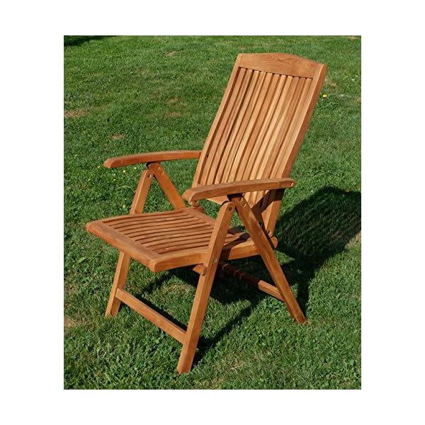 ALEOS Teak Hochlehner Tobago, 7-fach verstellbar