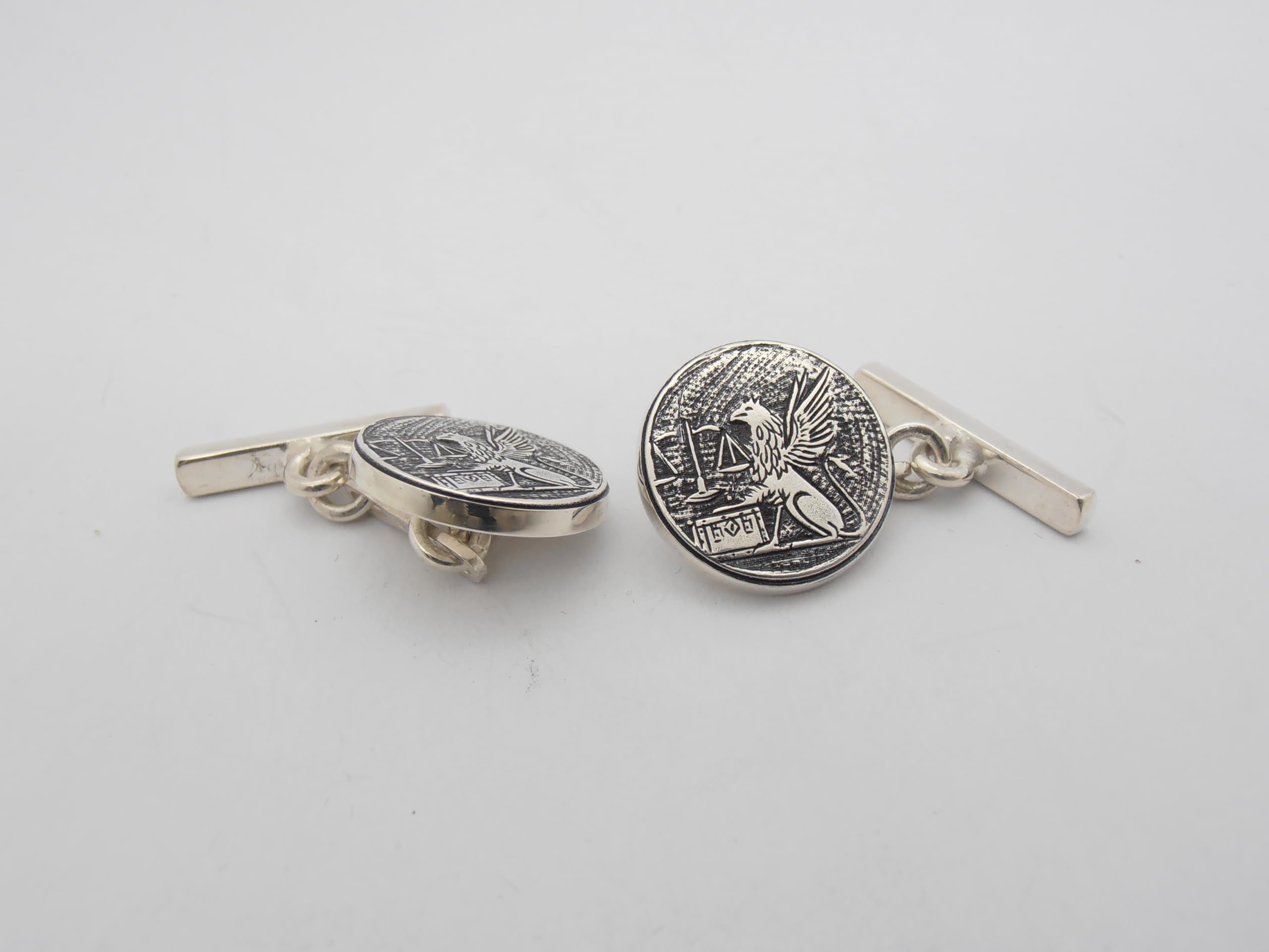 Guardia di Finanza : Gemelli in Argento 925 - GDF