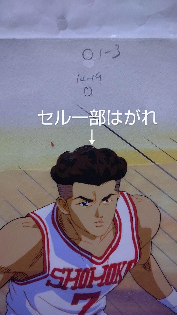 Amazon.co.jp: 期間限定！大判セル画 宮城リョータ スラムダンク 直筆 