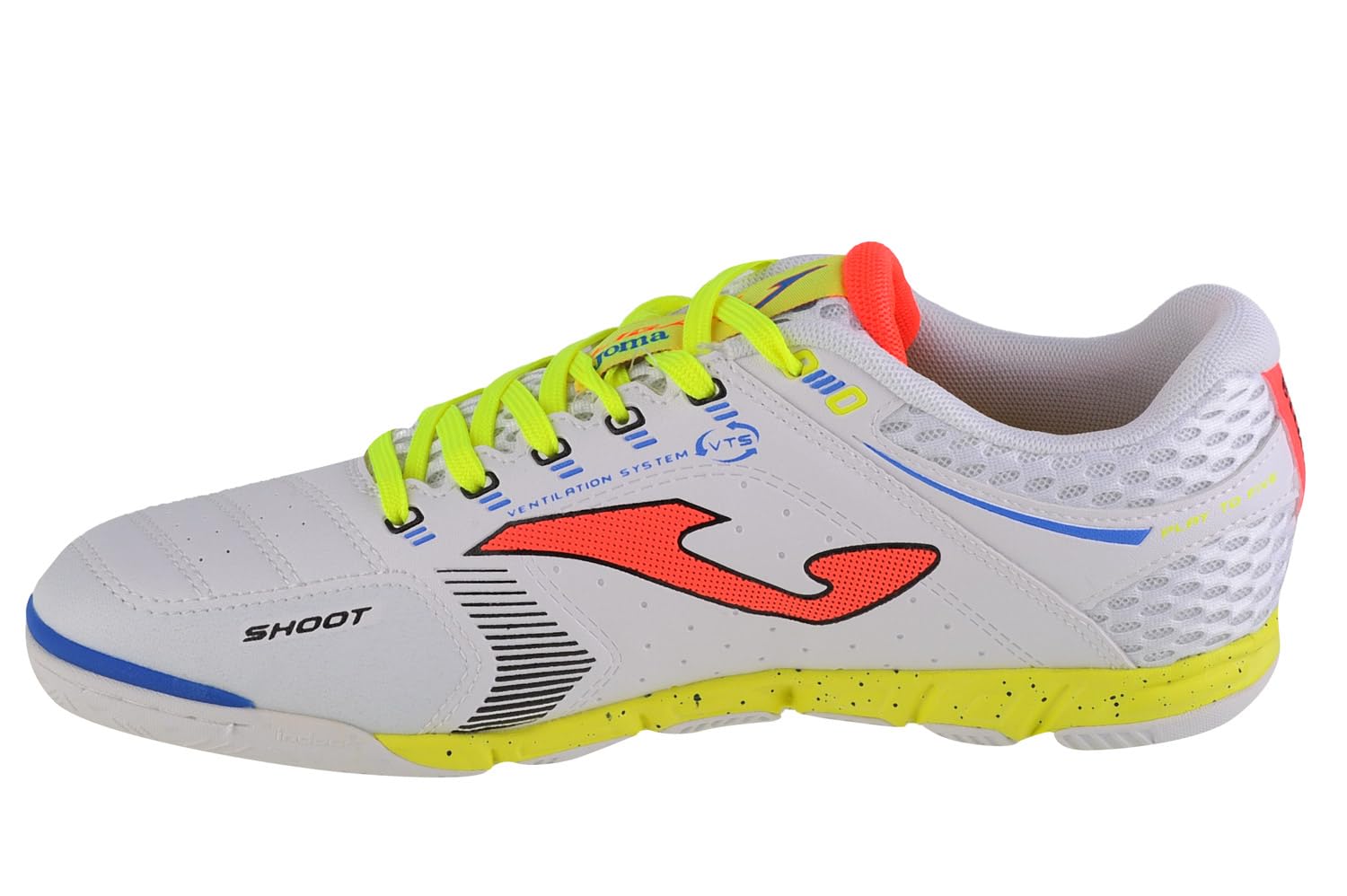 Joma Men's Indoor Football Trainers, White, 43.5 EU