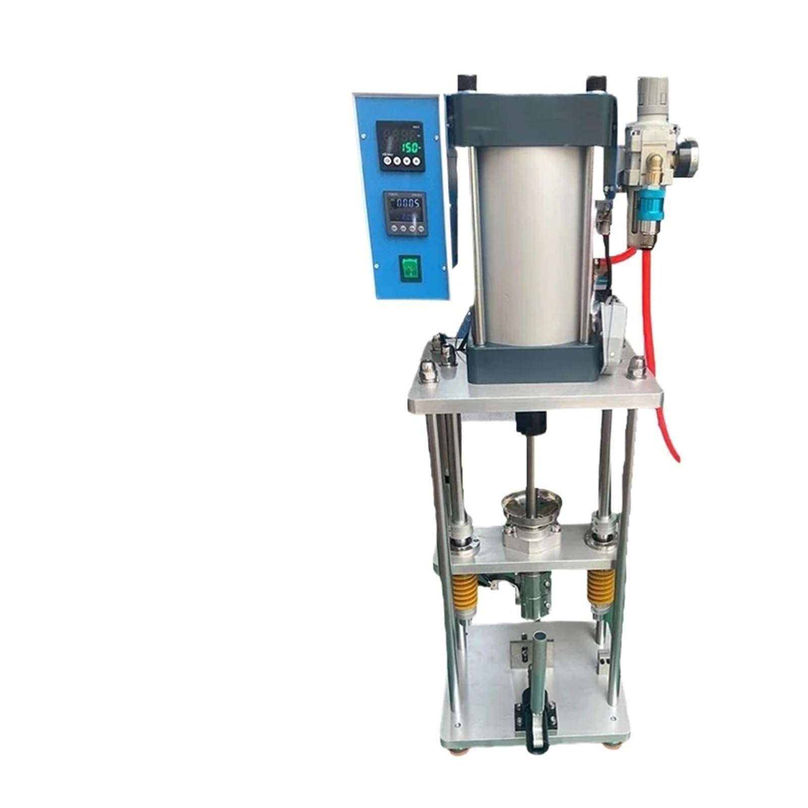 Shiketong One Color 220V/110V Vertical Injection Molding Machine - 40G Desktop Polymer Reusableplastic Molding Machine(110V)