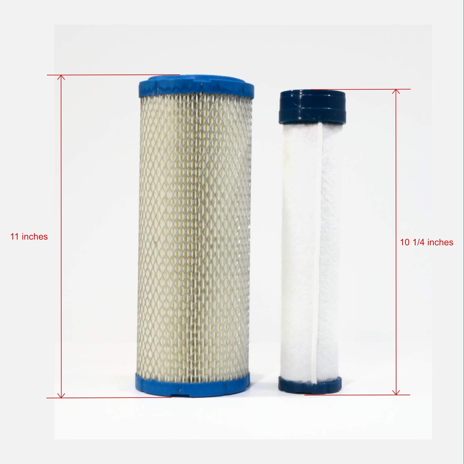 The ROP Shop | AIR FILTER Kit for Komatsu 11980812520, 12961912520, 3EA01A5390, 12905112530