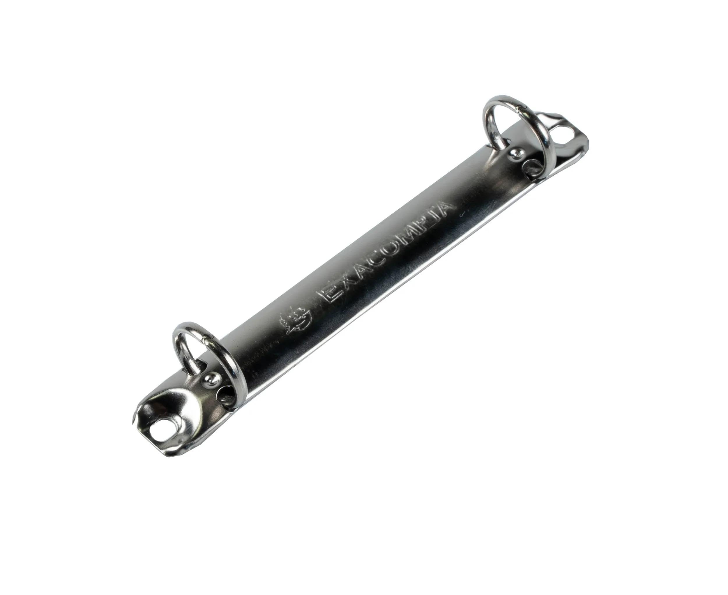 Exacompta - Nr ref. 54152E - Karton 25 przezroczystych miękkich segregatorów Chromaline - 2 okrągłe pierścienie średnica 15 mm - Tył 20 mm - Wymiary zewnętrzne : 32x25 cm - Format do segregacji A4 -