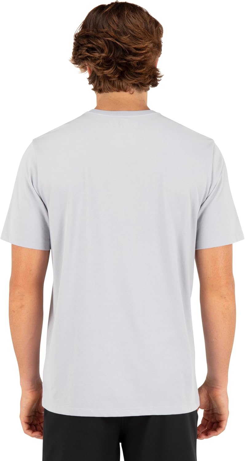 Hurley Men's H2o-dri Short Sleeve T-Shirt, Moisture Wicking, UPF 30+, Regular Fit